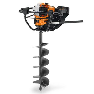 Ahoyadora Stihl BT 131 con barreno de 80 x 20 cms