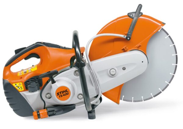 Tronzadora y cortadora de Hormigon Stihl TS 420 para profesionales