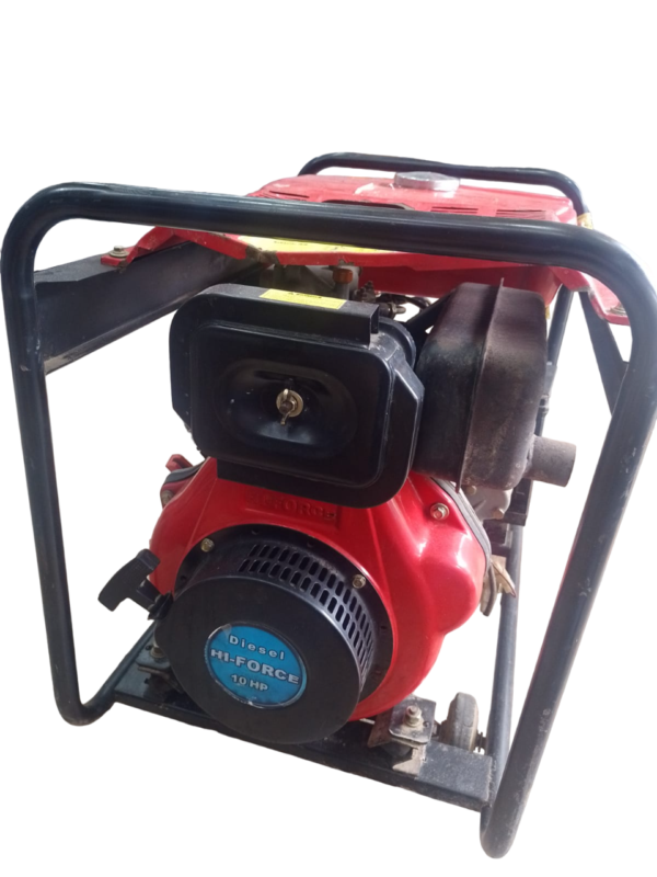 Planta Diesel 10 Hp Arranque Manual Dg5500cle Usada - Imagen 2