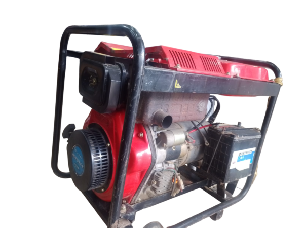 Planta Diesel 10 Hp Arranque Manual Dg5500cle Usada