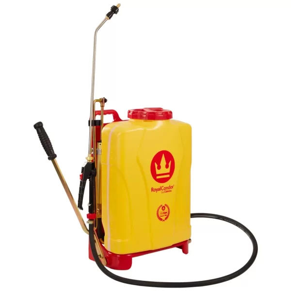Fumigadora Clasica Royal Condor Color Amarillo 20 Litros