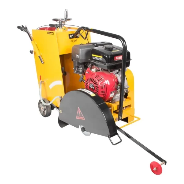 Cortadora de concreto FORTE a gasolina 13 HP, conducción automática