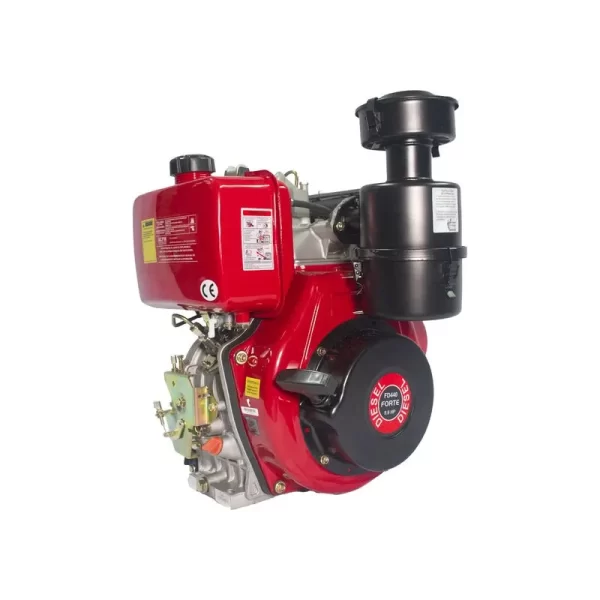 Motor Forte 12 Hp Diésel Para Motozada Arranque Manual F400dK - Imagen 4