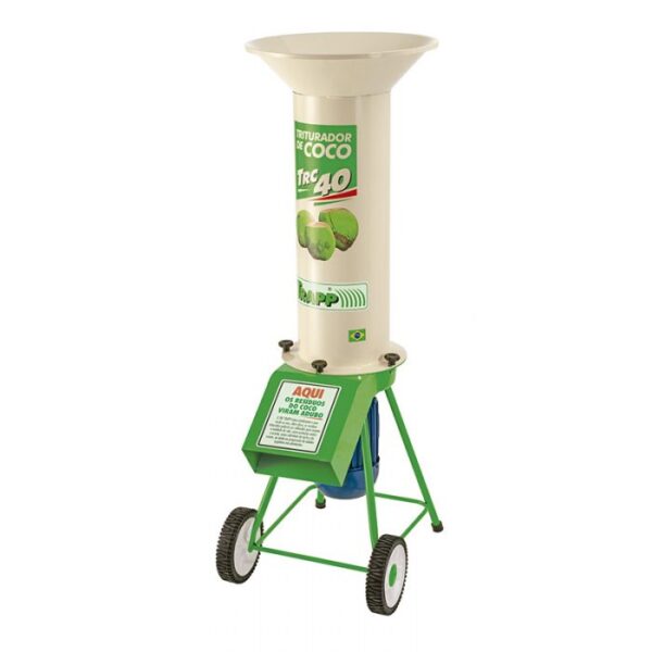 Triturador De Residuos Organicos Y Coco Con Motor Electrico 5 HP JTRC40