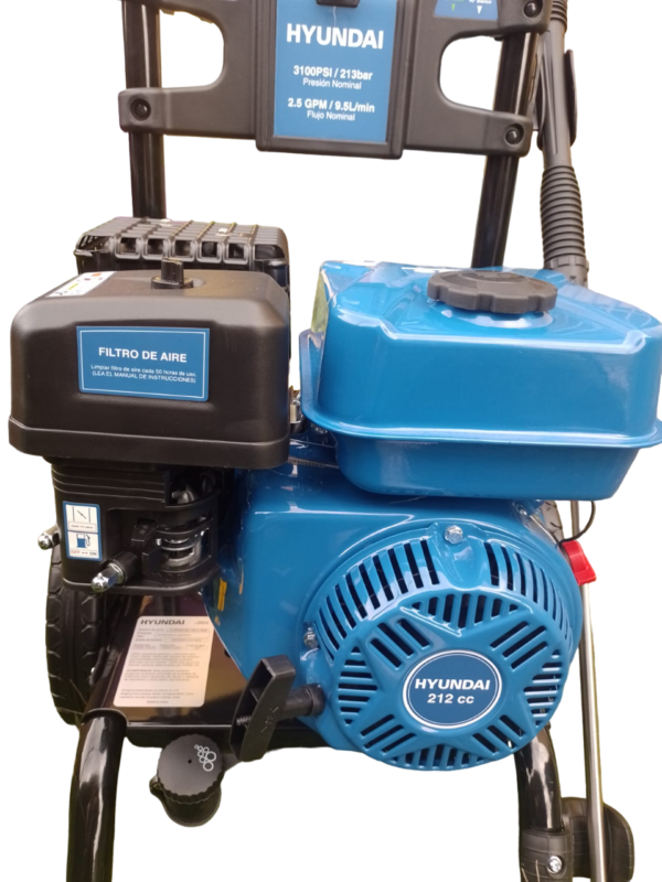 Hidrolavadora Hyundai A Gasolina De 3100 Psi Trabajo Pesado - Imagen 3