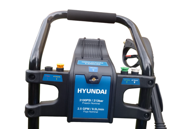 Hidrolavadora Hyundai A Gasolina De 3100 Psi Trabajo Pesado - Imagen 2