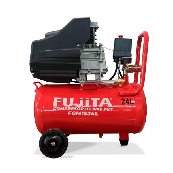 Compresor De Aire De 2.0hp Y 120 Psi Color Rojo Fase Eléctrica Monofásica Frecuencia 60hz 110v