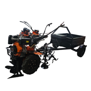 Motoazada Con Motor Diesel 10 Hp Y Trailer 1 Tonelada De Carga