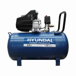 Compresor De Aire Hyundai 2 Hp 100 Lt 115 Psi Acople Directo