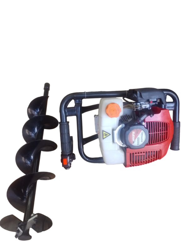 Ahoyadora Supra 52 Cc Con Barreno De 80 X 20 Cms Usado - Imagen 3
