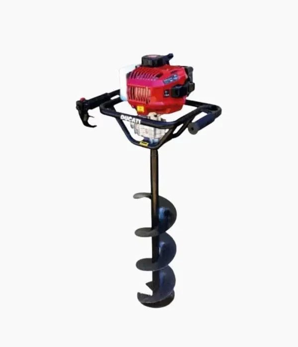 Ahoyadora Ducati Con Broca De 80 X 20 Cms Trabajo Pesado