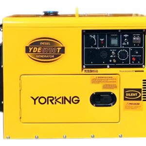 Planta Eléctrica YDE6700T YORKING CABINADA 5.500watt máximo motor Diesel 10 hp